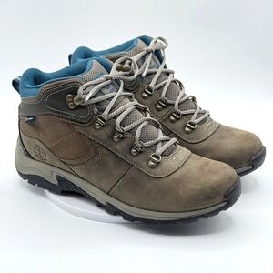 Timberland Mt Maddsen Waterproof Hike Boots Size 10 Women Med Grey Leather NEW